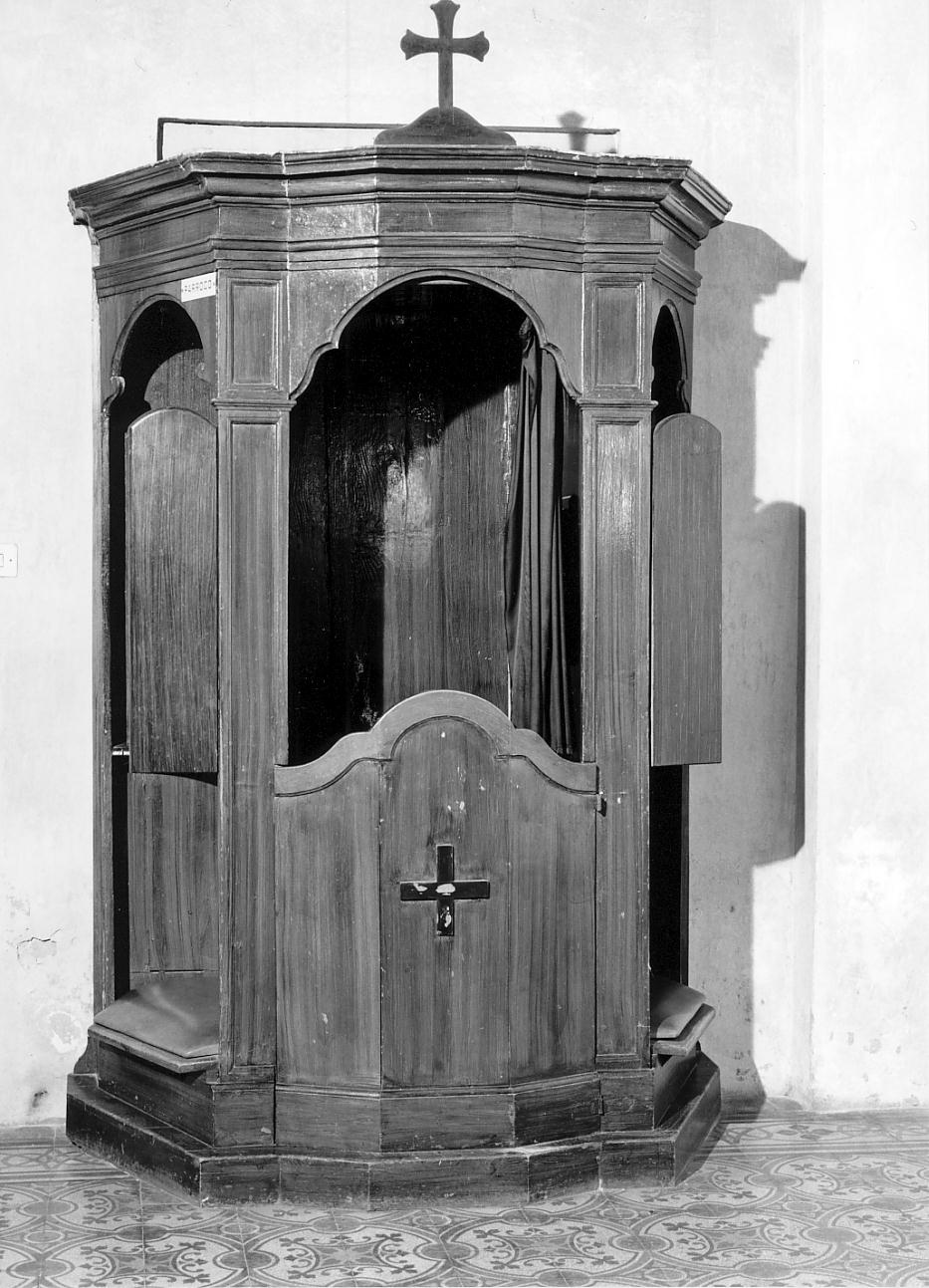 confessionale, serie - produzione mantovana (secondo quarto sec. XX)