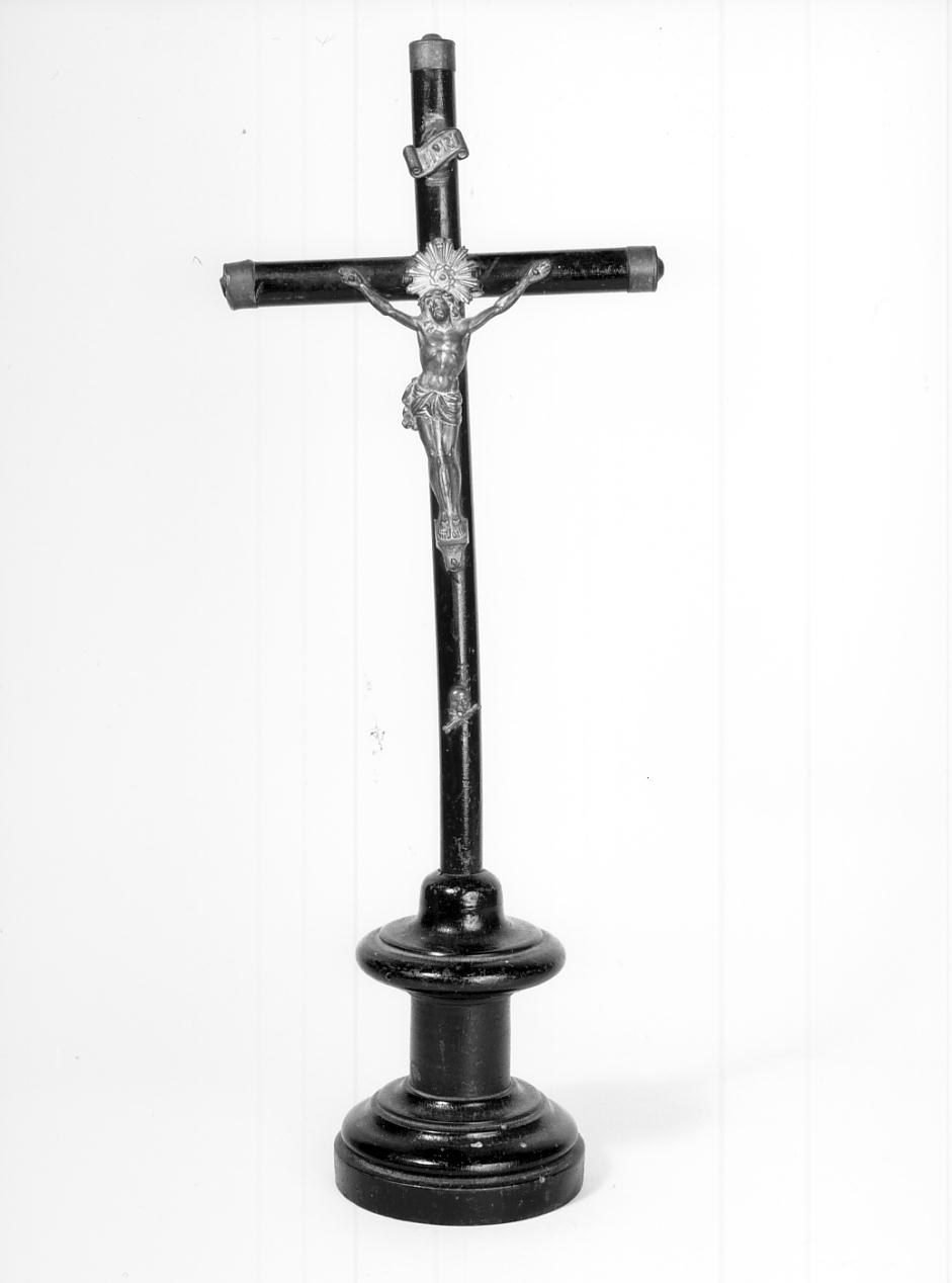 croce, opera isolata - produzione lombarda (seconda metà sec. XIX)