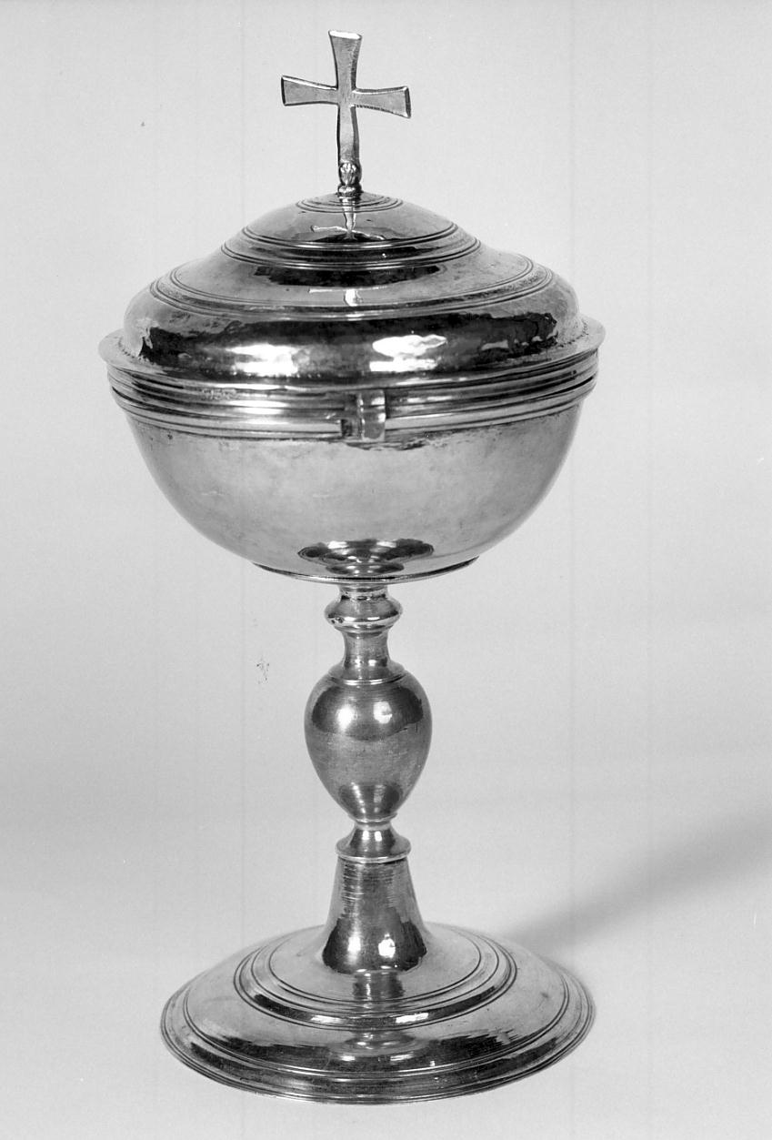 pisside, opera isolata - produzione lombarda (prima metà sec. XIX)