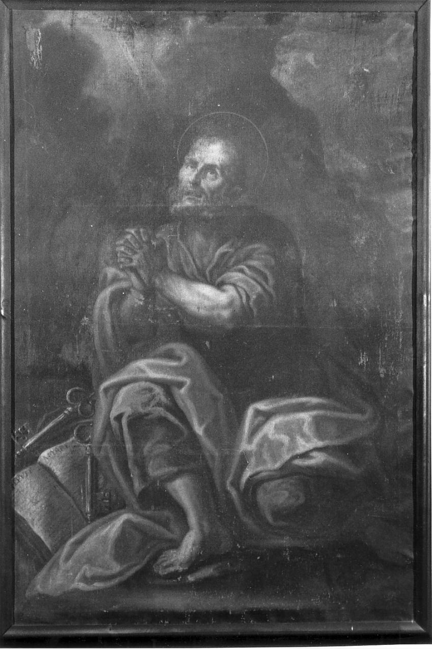 San Pietro (dipinto, elemento d'insieme) di Falceri Biagio (ultimo quarto sec. XVII)