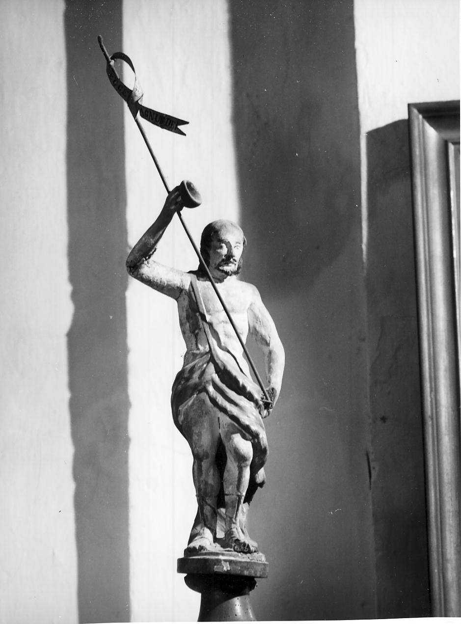 San Giovanni Battista (scultura, elemento d'insieme) - ambito veronese (fine sec. XVII)