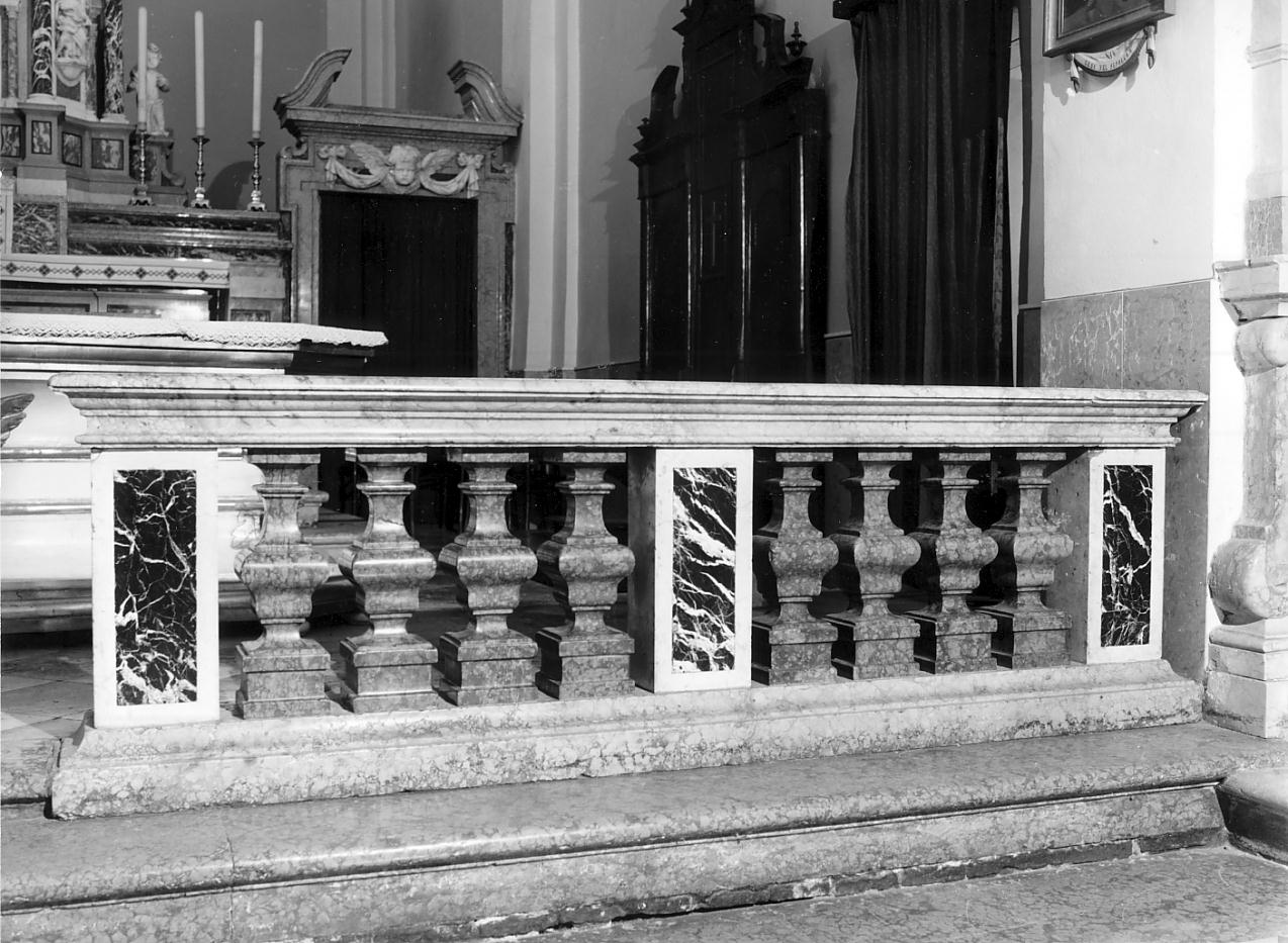 balaustrata, opera isolata - ambito veronese (ultimo quarto sec. XVII)