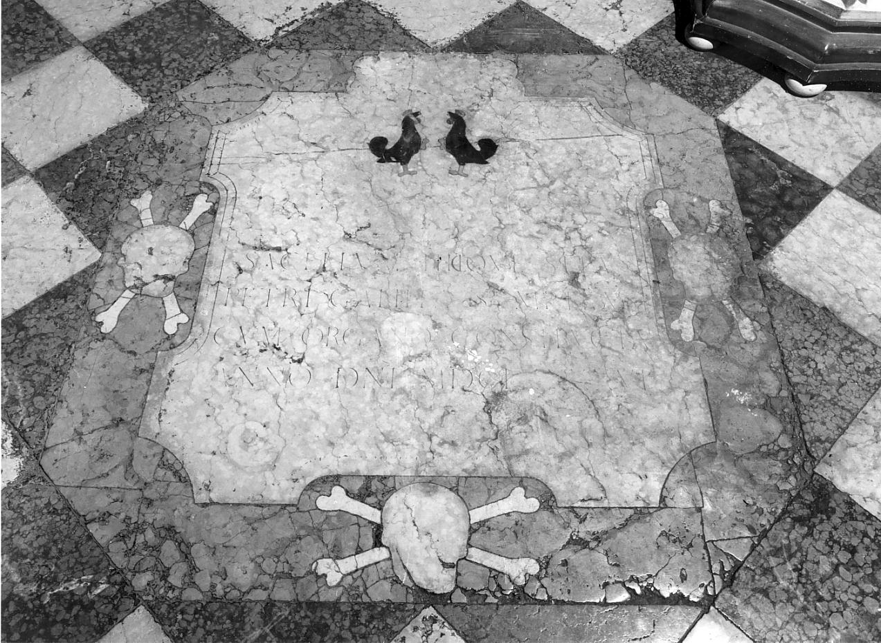 lapide, opera isolata - ambito veronese (ultimo quarto sec. XVII)