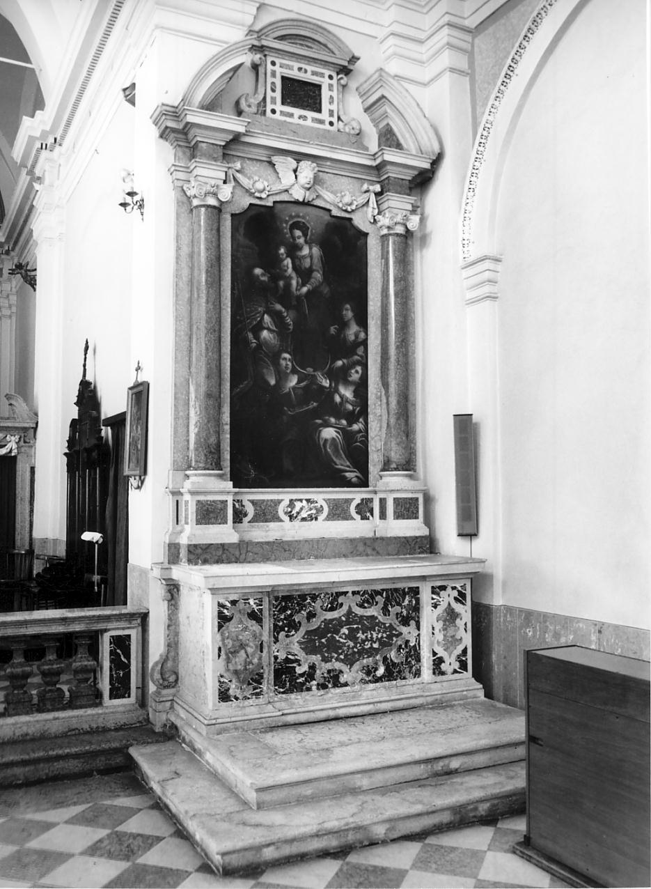altare - a edicola, insieme di Rangheri Giovan Battista (ultimo quarto sec. XVII)