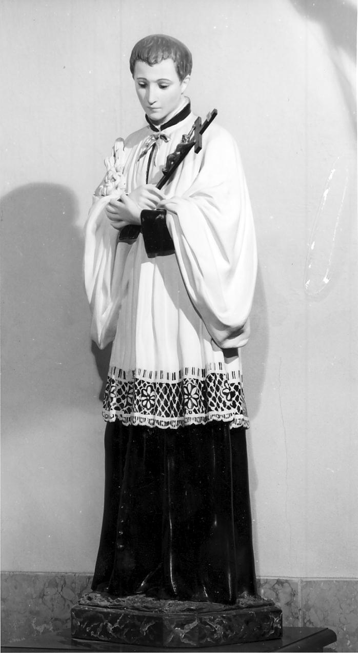 San Luigi Gonzaga (statua, opera isolata) - ambito romano (?) (secondo quarto sec. XX)