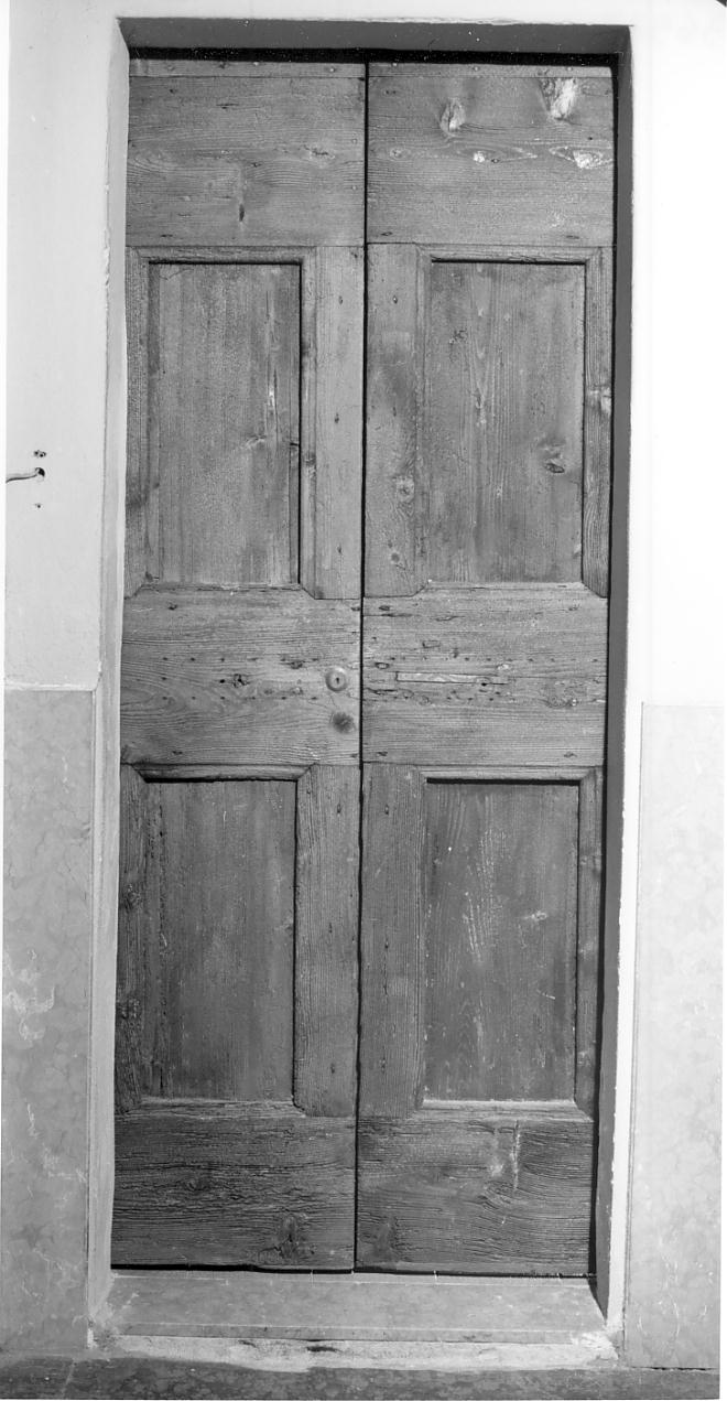 porta, opera isolata - bottega lombarda (seconda metà sec. XIX)