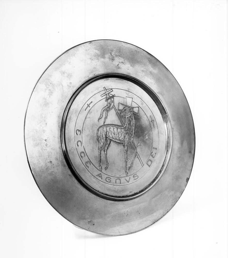 patena, opera isolata - bottega mantovana (primo quarto sec. XX)