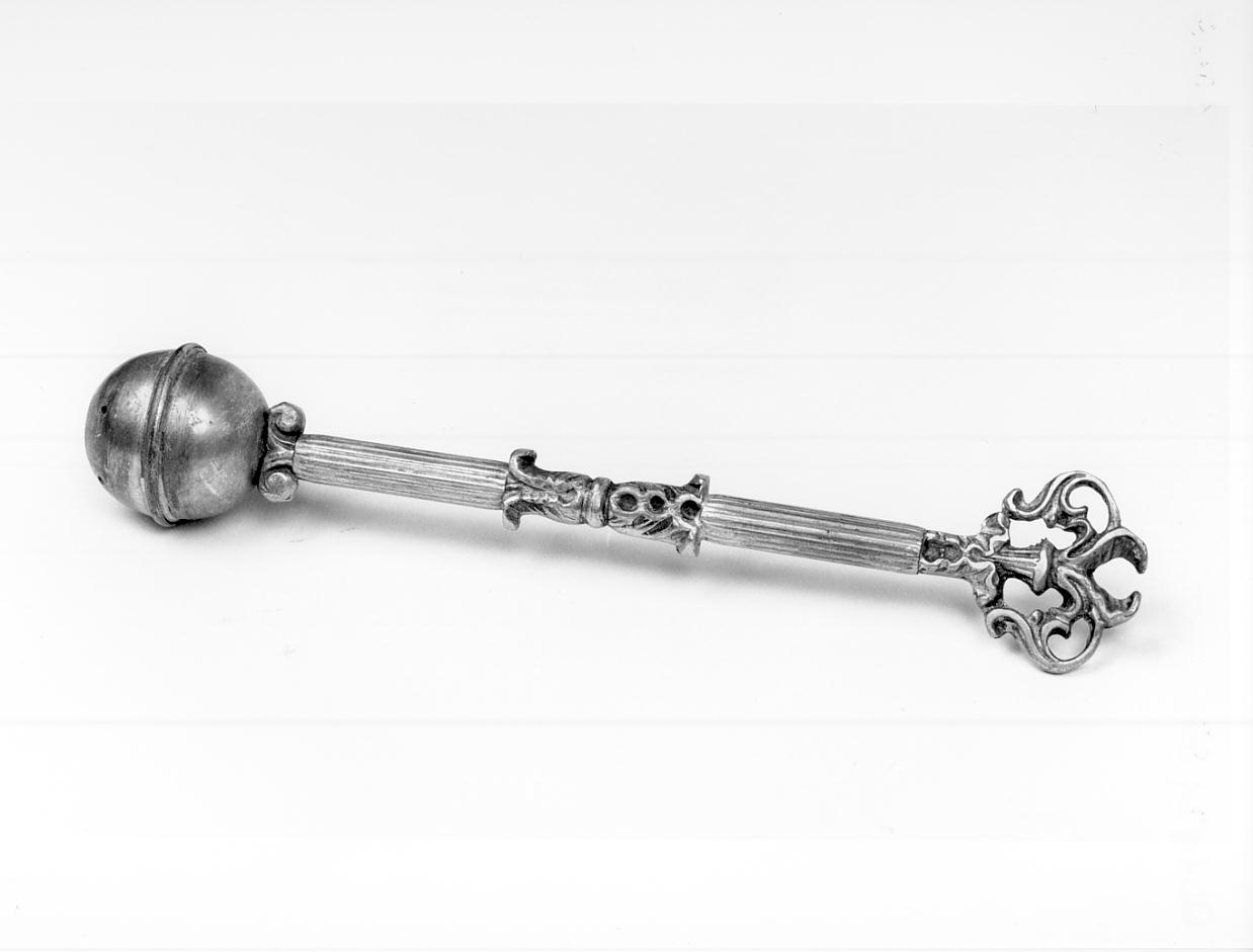 aspersorio, opera isolata - produzione lombarda (seconda metà sec. XIX)