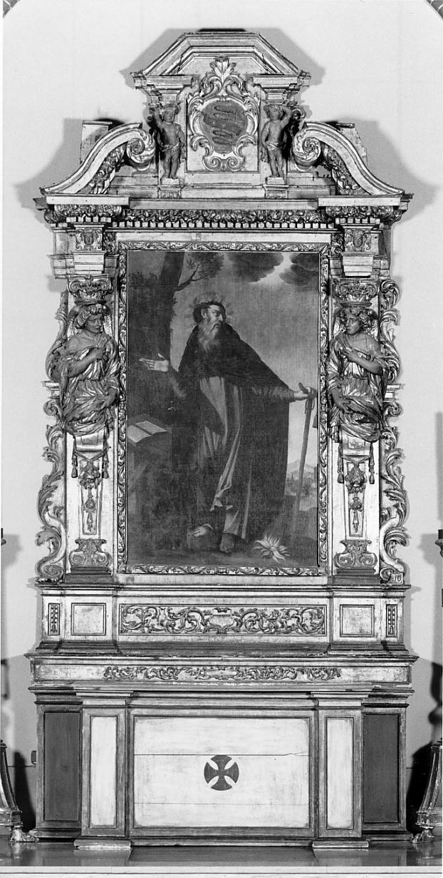 altare - a edicola, insieme - ambito cremonese (seconda metà sec. XVI)