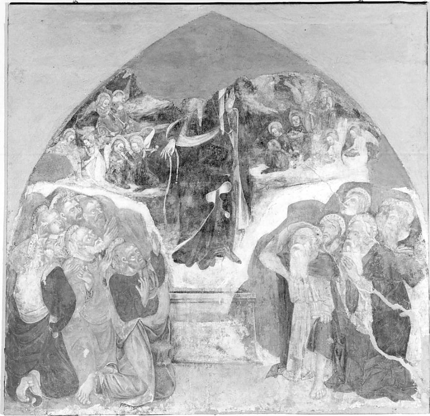 assunzione della Madonna (dipinto, opera isolata) - ambito lombardo (fine sec. XV)