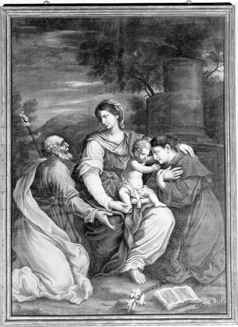 Madonna con Bambino e Santi (dipinto, insieme) - ambito emiliano (ultimo quarto sec. XVIII)
