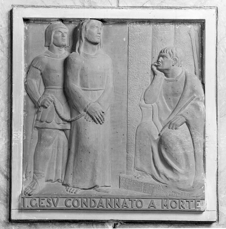 Via Crucis, ciclo di Ruffini Dante (secondo quarto sec. XX)