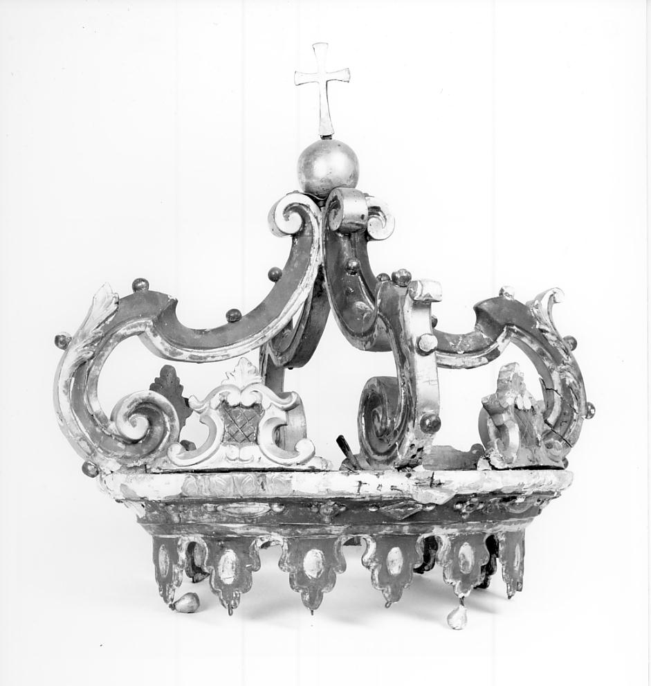 corona, opera isolata - ambito lombardo (seconda metà sec. XVIII)