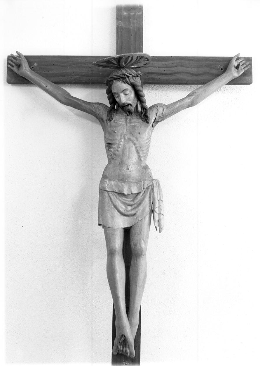 Cristo crocifisso (scultura, opera isolata) - ambito cremonese (fine/inizio secc. XV/ XVI)