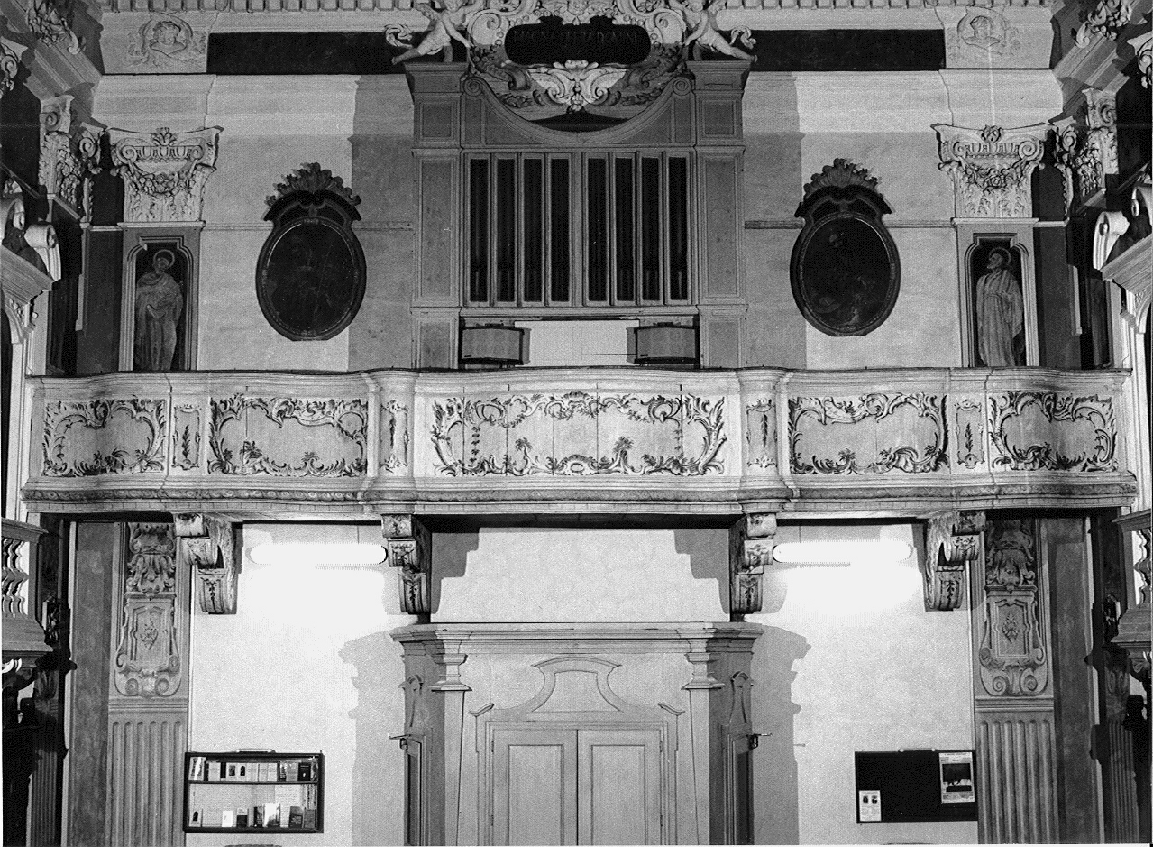 motivi decorativi vegetali (cantoria, opera isolata) - ambito lombardo (seconda metà sec. XIX)