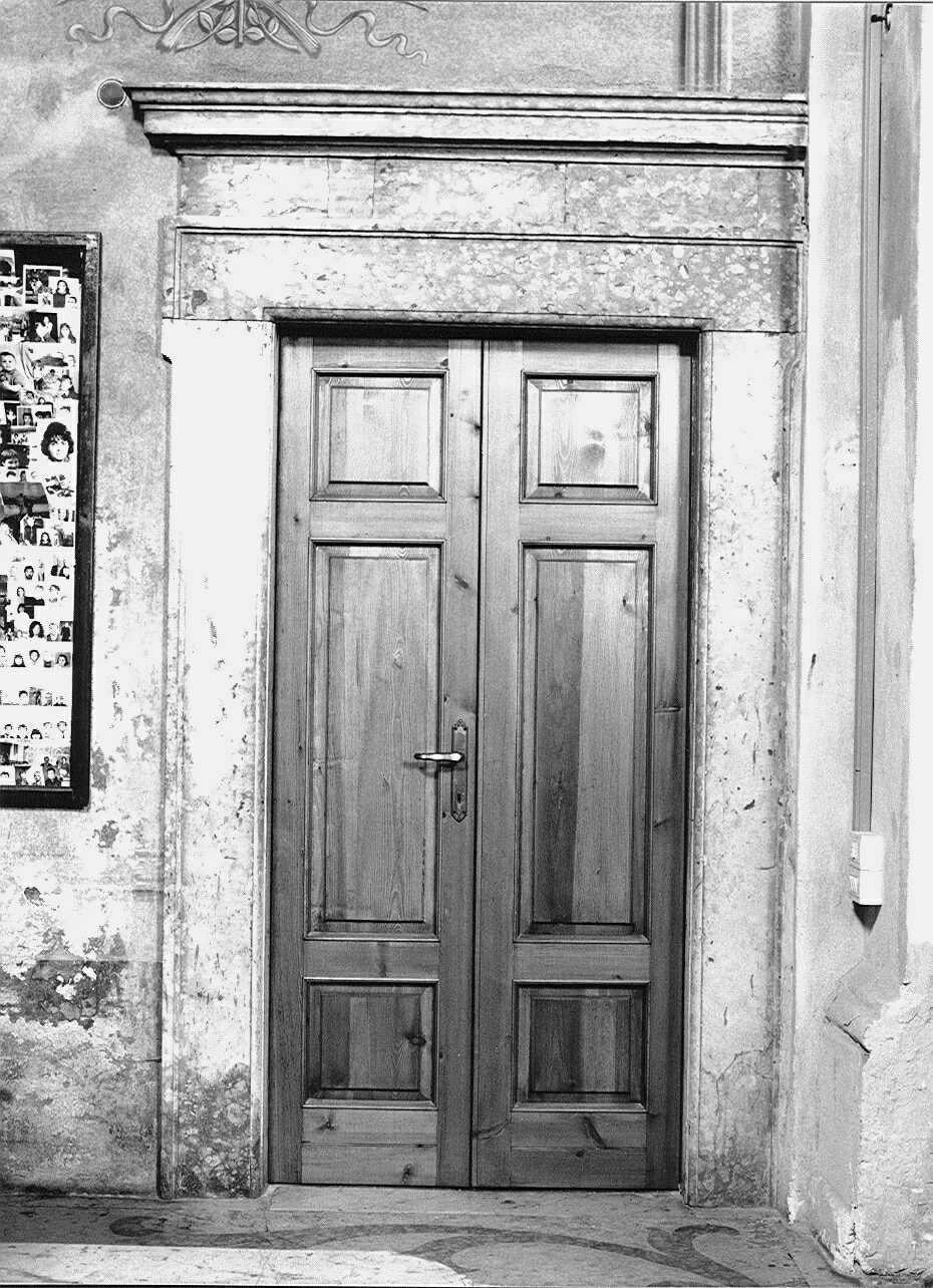 mostra di porta, serie - ambito lombardo (seconda metà, inizio sec. XVII, sec. XVIII)