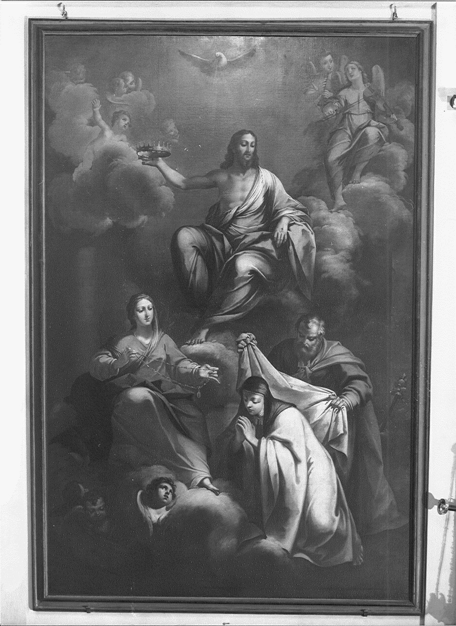 vestizione di Santa Teresa (dipinto, opera isolata) di Gherardi Filippo (ultimo quarto, inizio sec. XVII, sec. XVIII)