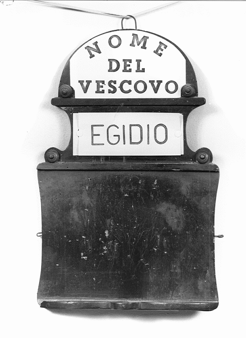 tabella, opera isolata - ambito mantovano (fine, inizio sec. XIX, sec. XX)