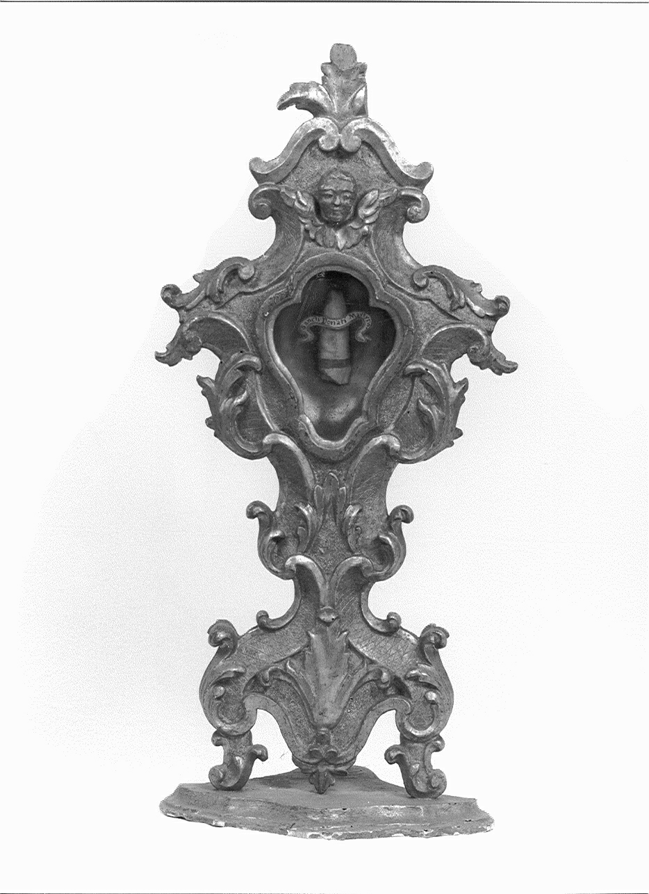 reliquiario - a ostensorio, serie - ambito lombardo (prima metà sec. XIX)