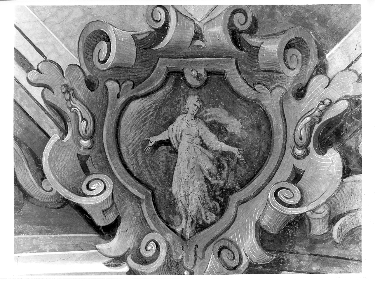 Allegoria (dipinto, elemento d'insieme) di Inchiocco Giovanni Giacomo detto Barbello (e aiuti) (sec. XVII)