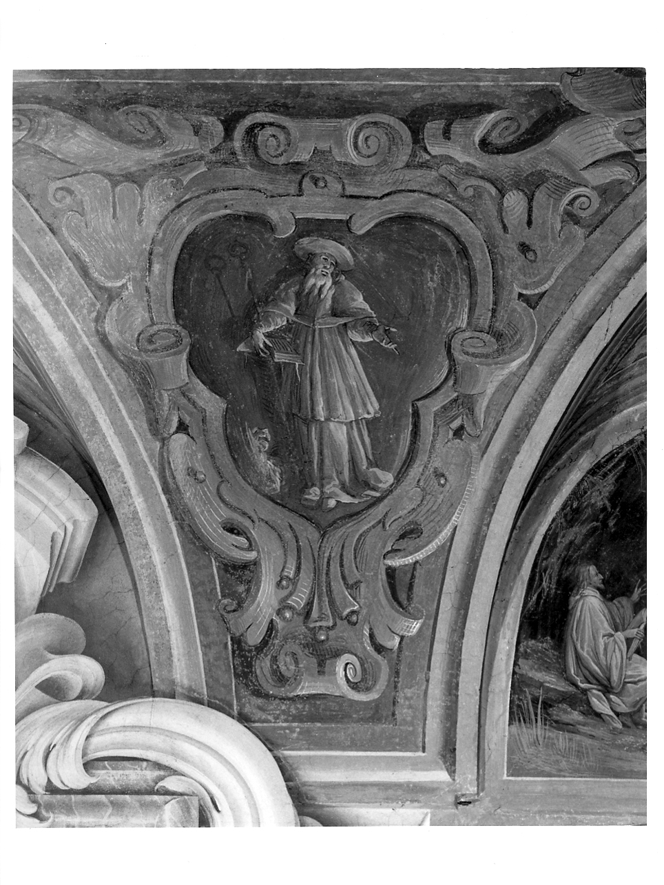 San Girolamo (dipinto, elemento d'insieme) di Inchiocco Giovanni Giacomo detto Barbello (e aiuti) (sec. XVII)