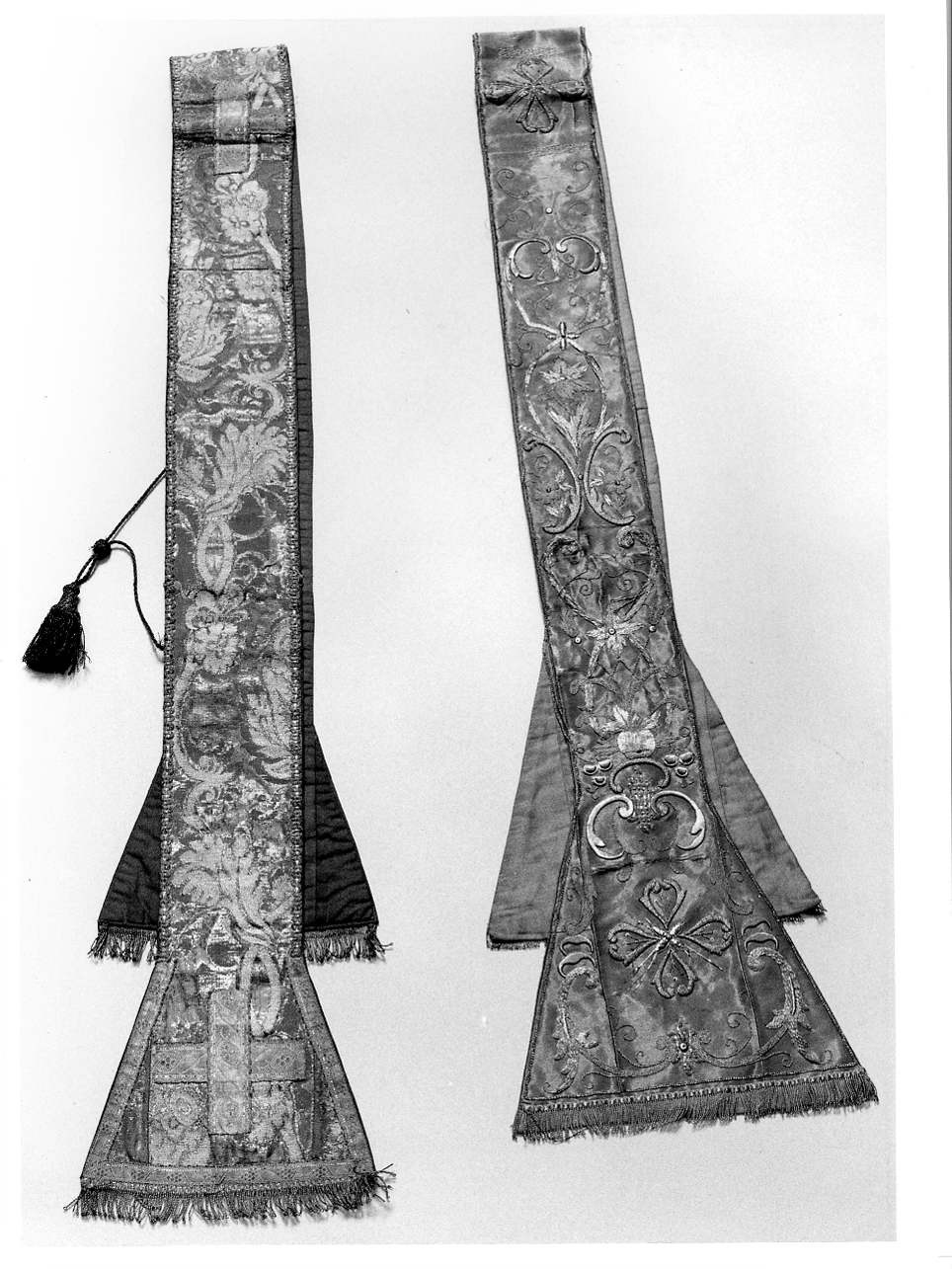 stola, insieme - manifattura lombarda (prima metà sec. XIX)