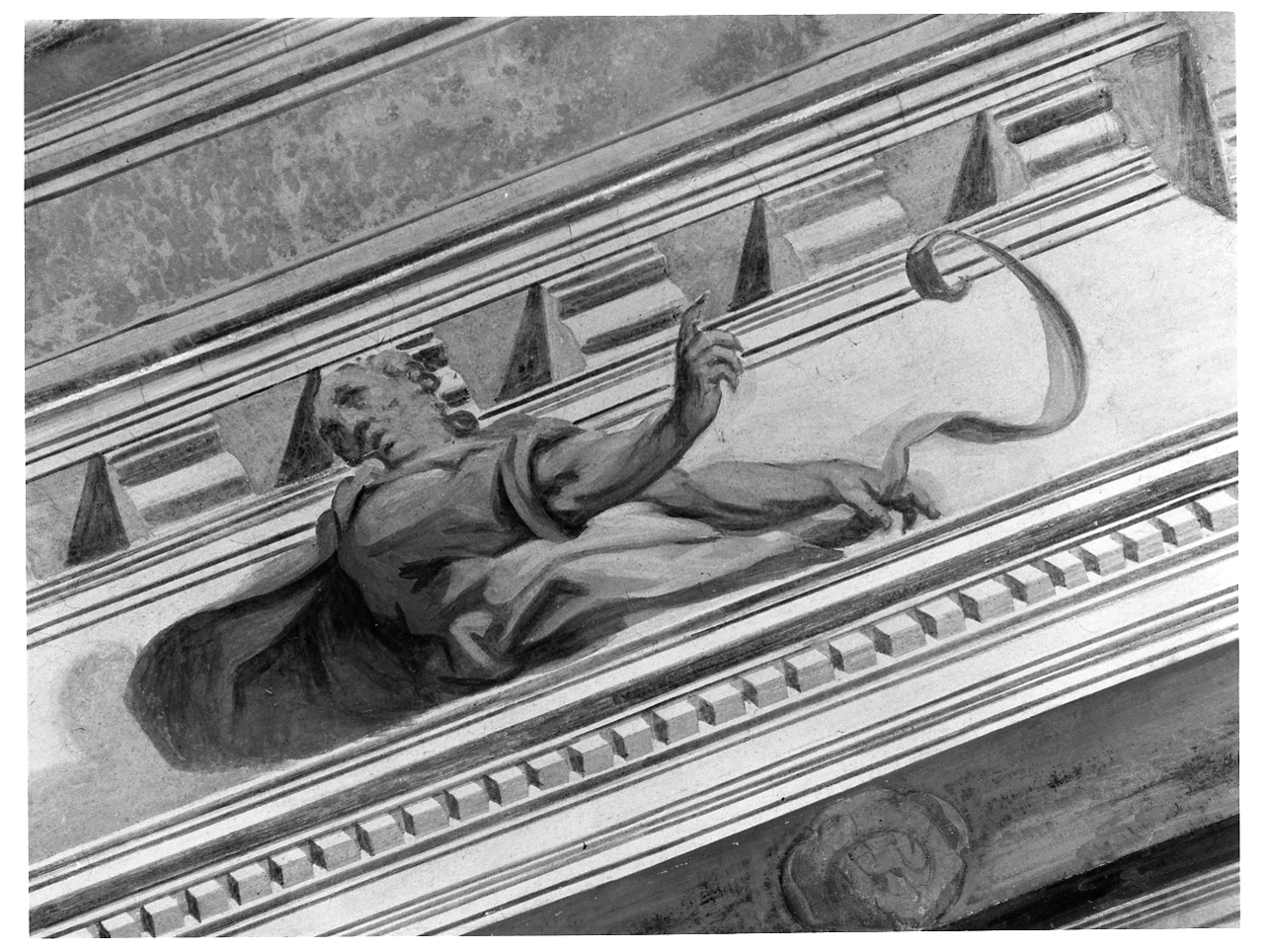 Profeti e David musico (dipinto, elemento d'insieme) di Zugno Francesco (inizio sec. XVII)