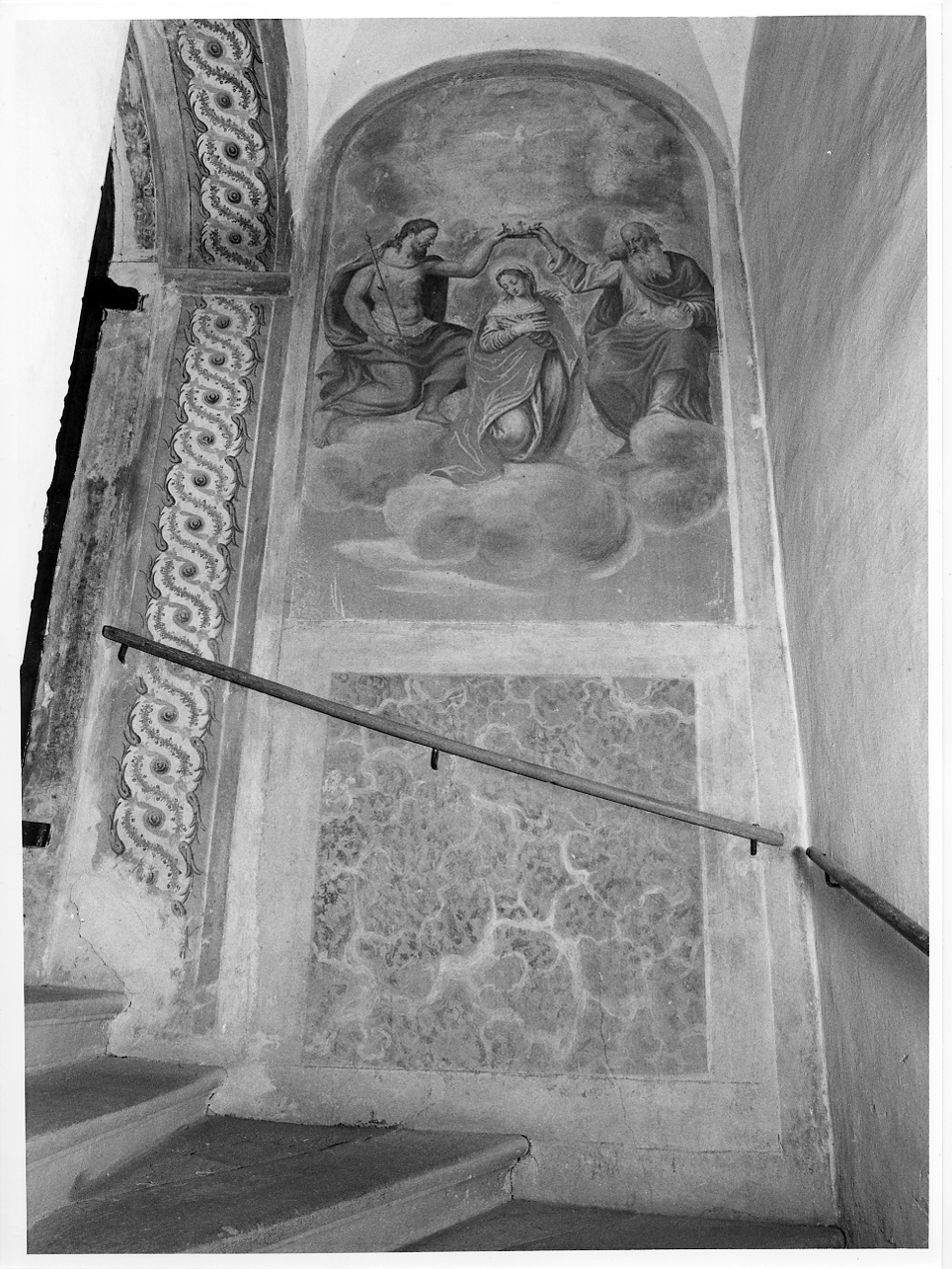 motivi decorativi a volute (decorazione pittorica, opera isolata) di Marone Pietro (fine sec. XVI)