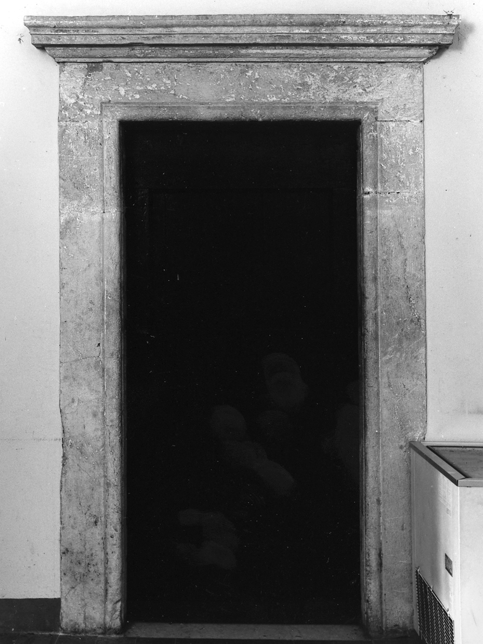 mostra di porta, opera isolata - ambito bresciano (seconda metà sec. XVI)