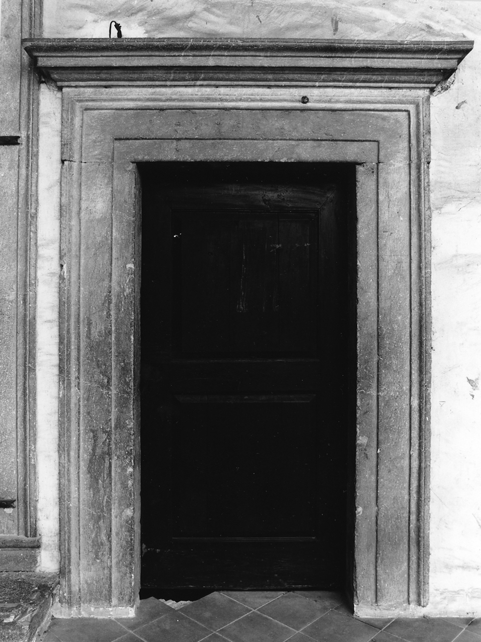 mostra di porta, opera isolata - ambito bresciano (seconda metà sec. XVI)