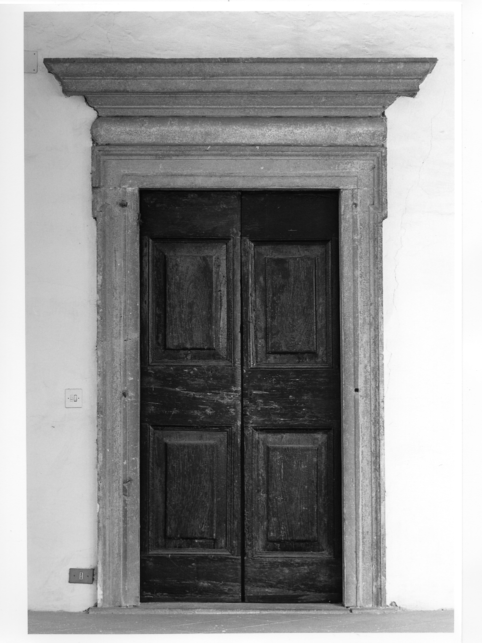 mostra di porta, serie - ambito bresciano (seconda metà sec. XVI)