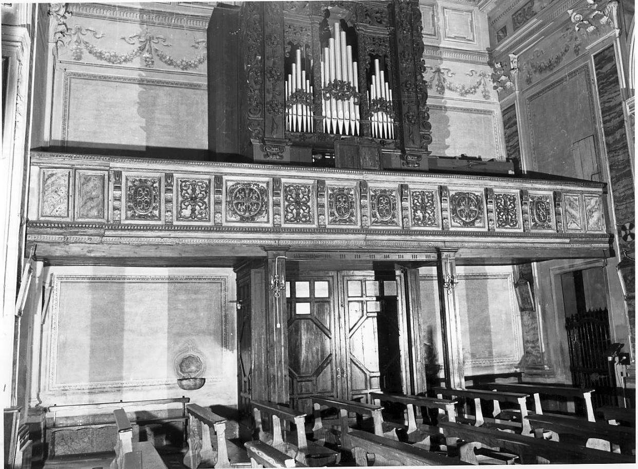 parapetto di cantoria, elemento d'insieme - ambito Italia settentrionale (seconda metà sec. XVI)