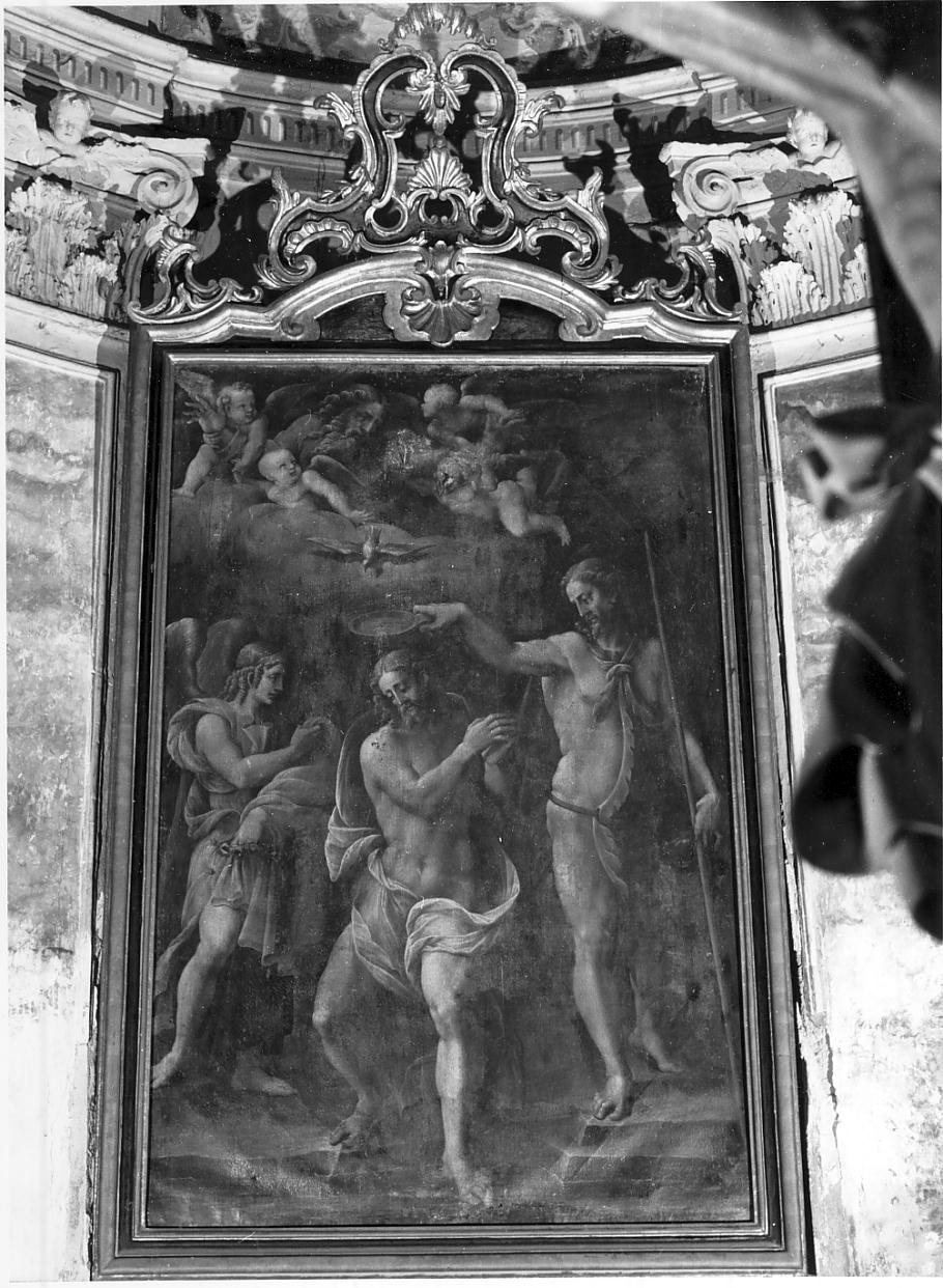 battesimo di Cristo (dipinto, opera isolata) di Costa Lorenzo il Giovane (seconda metà sec. XVI)