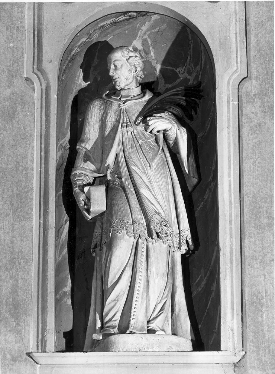 San Giovanni Nepomuceno (scultura, opera isolata) - ambito Italia settentrionale (seconda metà sec. XVIII)