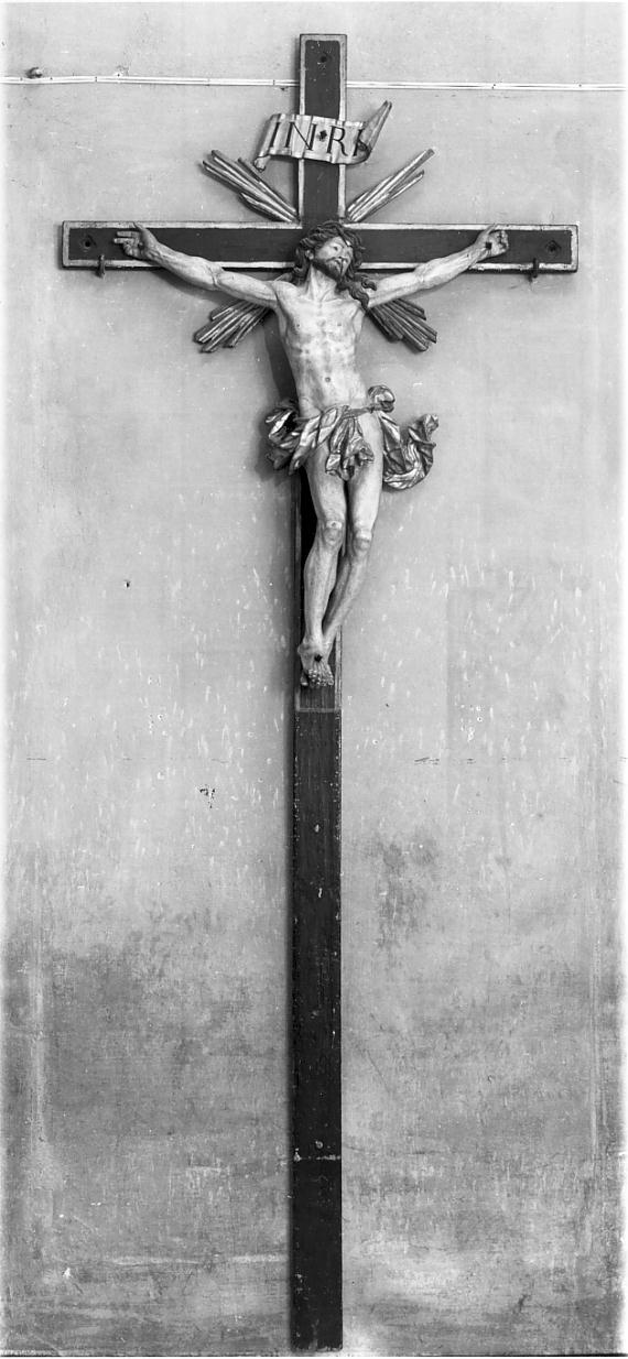 crocifisso, opera isolata - ambito tedesco (fine sec. XVIII)