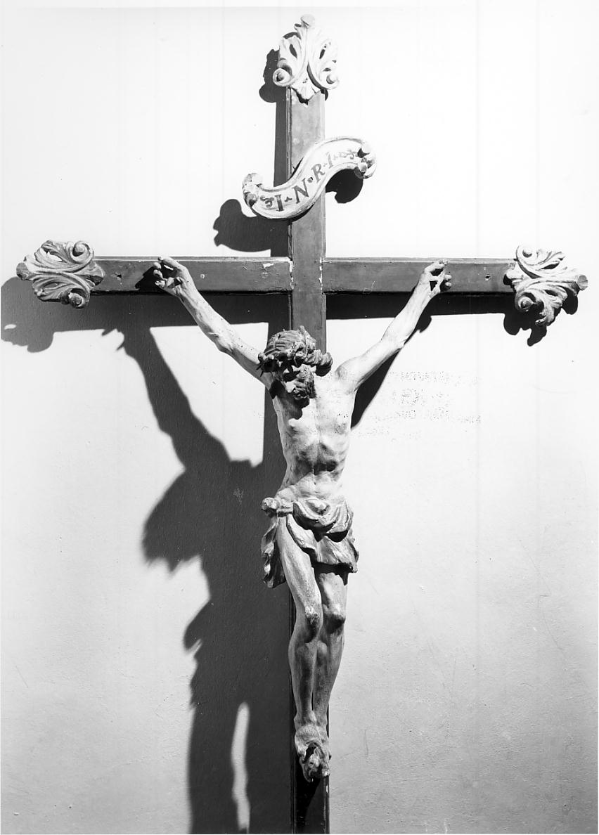 crocifisso, opera isolata - ambito mantovano (metà sec. XVIII)