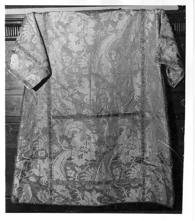 tunicella, coppia - ambito Italia centro-settentrionale (seconda metà sec. XVIII)