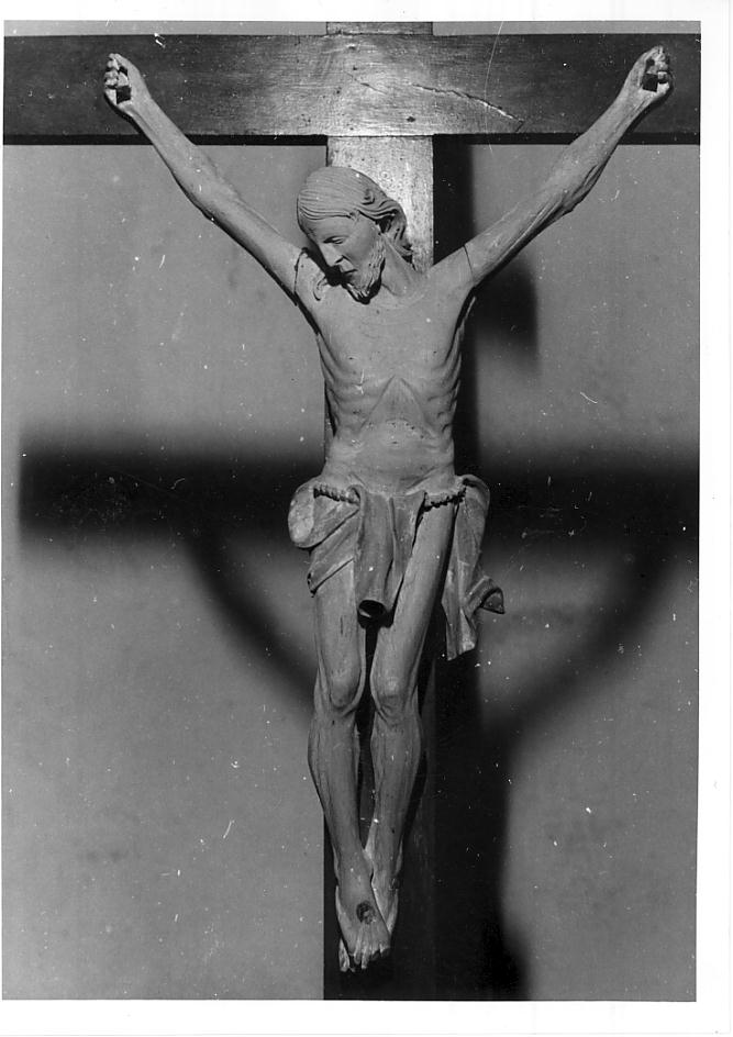 crocifisso, opera isolata - ambito bresciano (prima metà sec. XVIII)