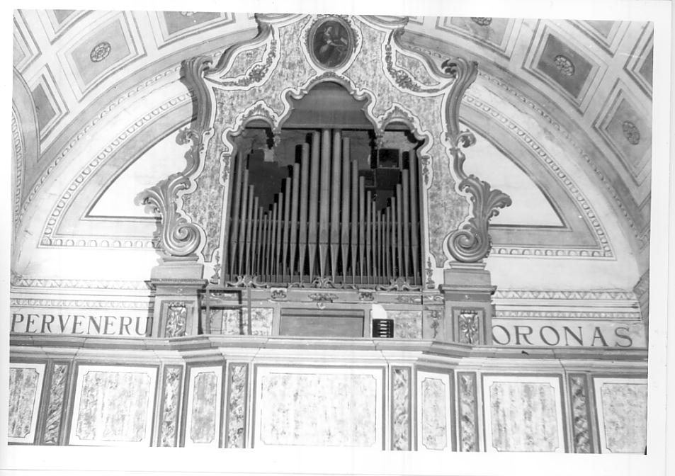 cassa d'organo, opera isolata - ambito bresciano (sec. XVIII)