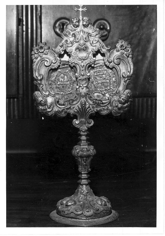 reliquiario, opera isolata - ambito bresciano (prima metà sec. XVIII)