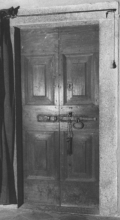 porta - a due battenti, opera isolata - ambito bresciano (sec. XVI)