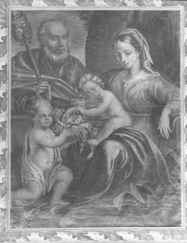 Sacra Famiglia (dipinto, opera isolata) - ambito Italia centro-meridionale (sec. XVII)