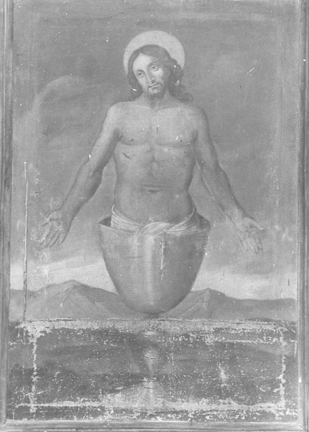 cinque piaghe di Cristo (dipinto, opera isolata) - ambito Italia settentrionale (sec. XVII)