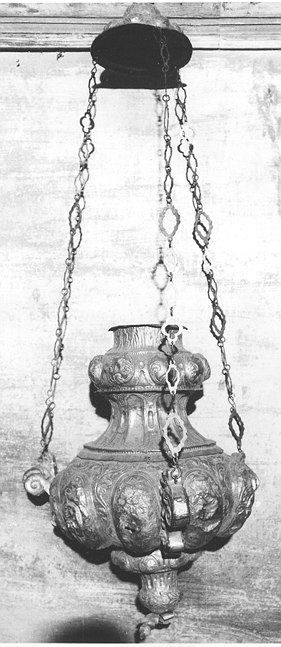 lampada, opera isolata - ambito Italia settentrionale (sec. XVII)