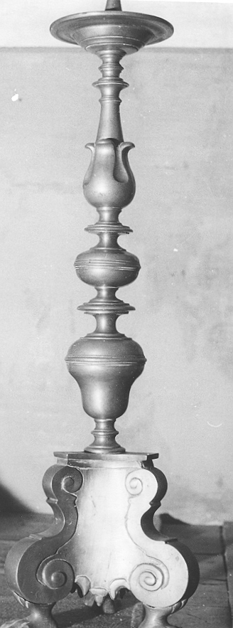 candelabro, opera isolata - ambito Italia settentrionale (sec. XVII)
