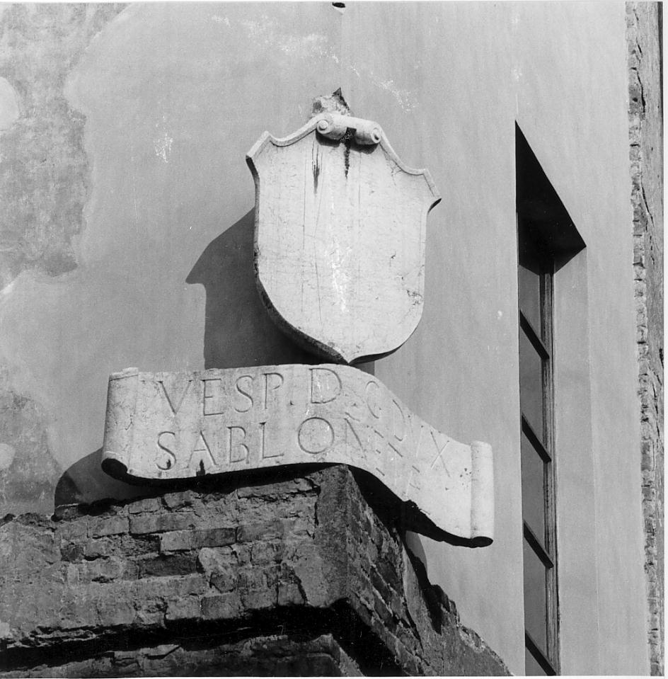 insegna, coppia - ambito mantovano (sec. XVI)