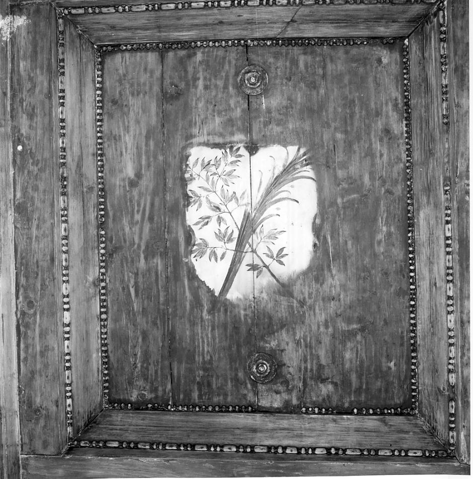 cassettone, elemento d'insieme - ambito lombardo (fine sec. XVI)