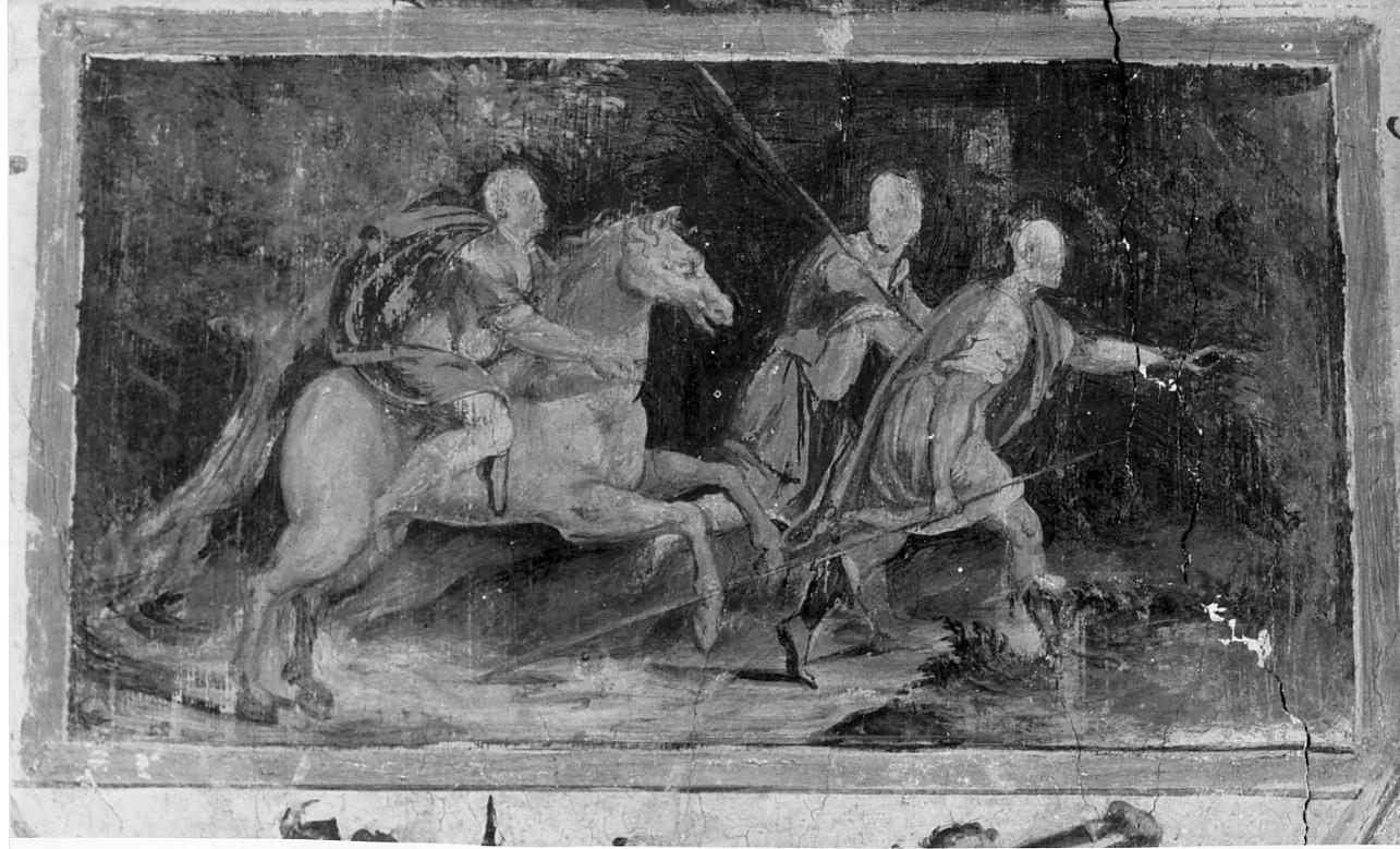storie di Diana e Atteone (dipinto, ciclo) di Campi Bernardino (cerchia) (fine sec. XVI)