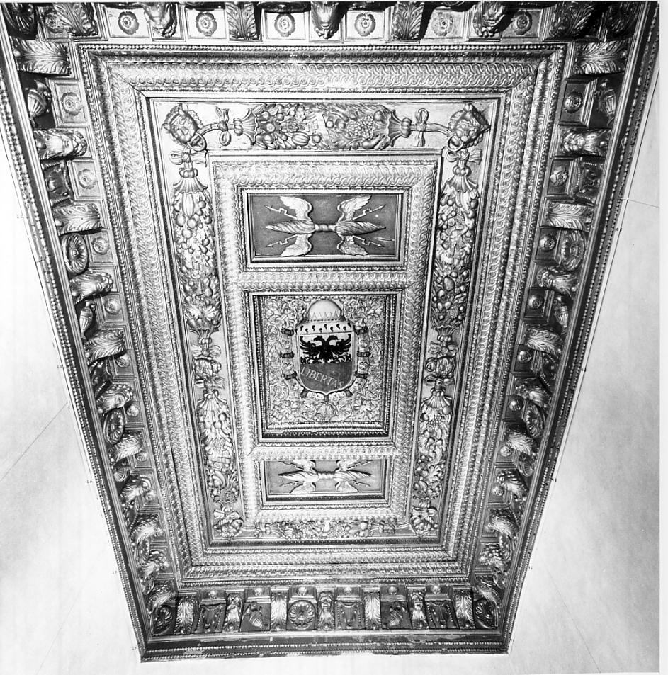 soffitto, insieme - bottega lombardo-veneto (sec. XVI)