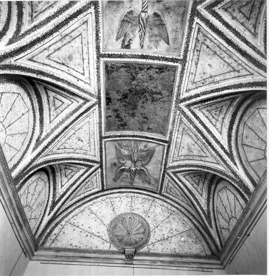 decorazione plastico-pittorica, insieme - ambito lombardo (fine sec. XVI)